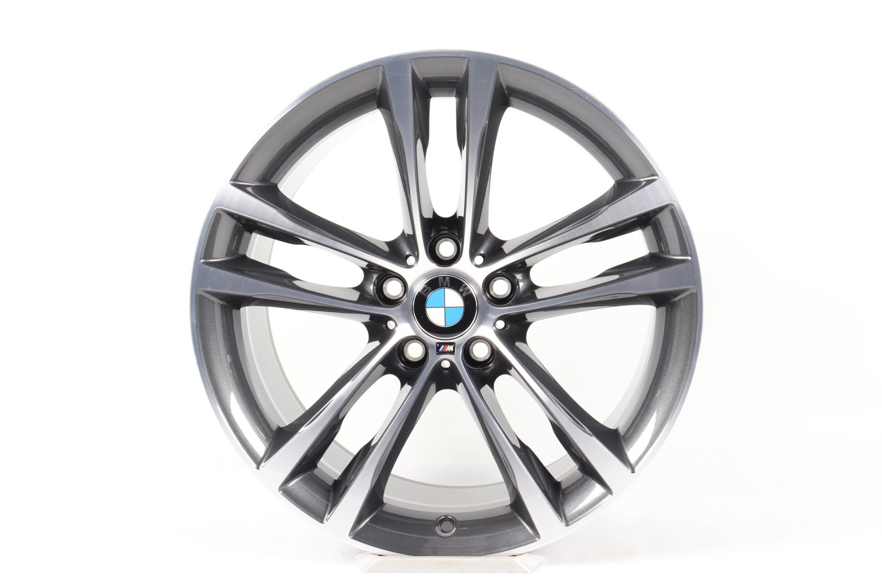 1x Hinterachse BMW Alufelge 3er F34 19 Zoll Styling 598 M Doppelspeiche