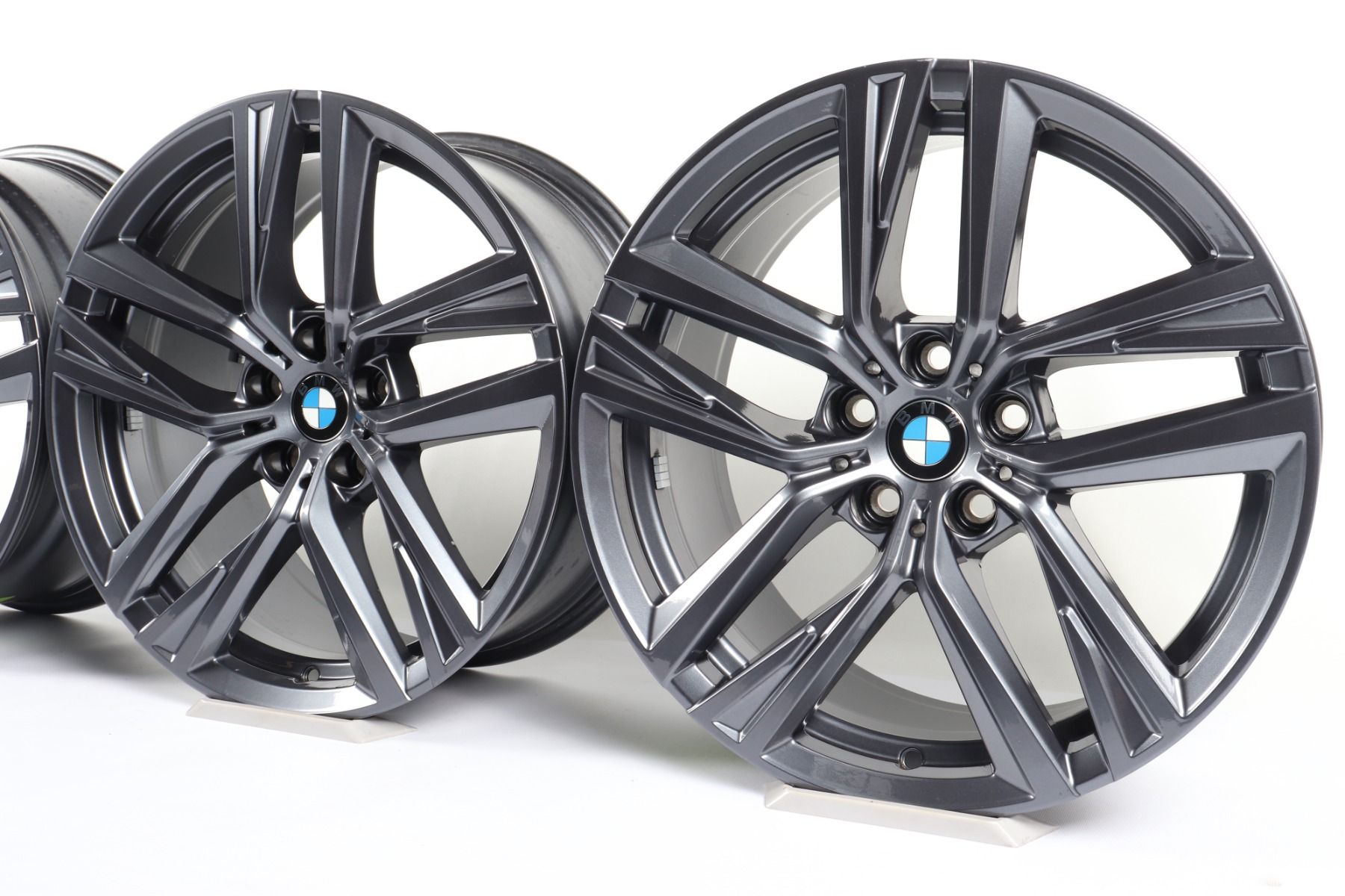 4x BMW Alufelgen 4er G26 i4 G26 18 Zoll Styling 853 Doppelspeiche