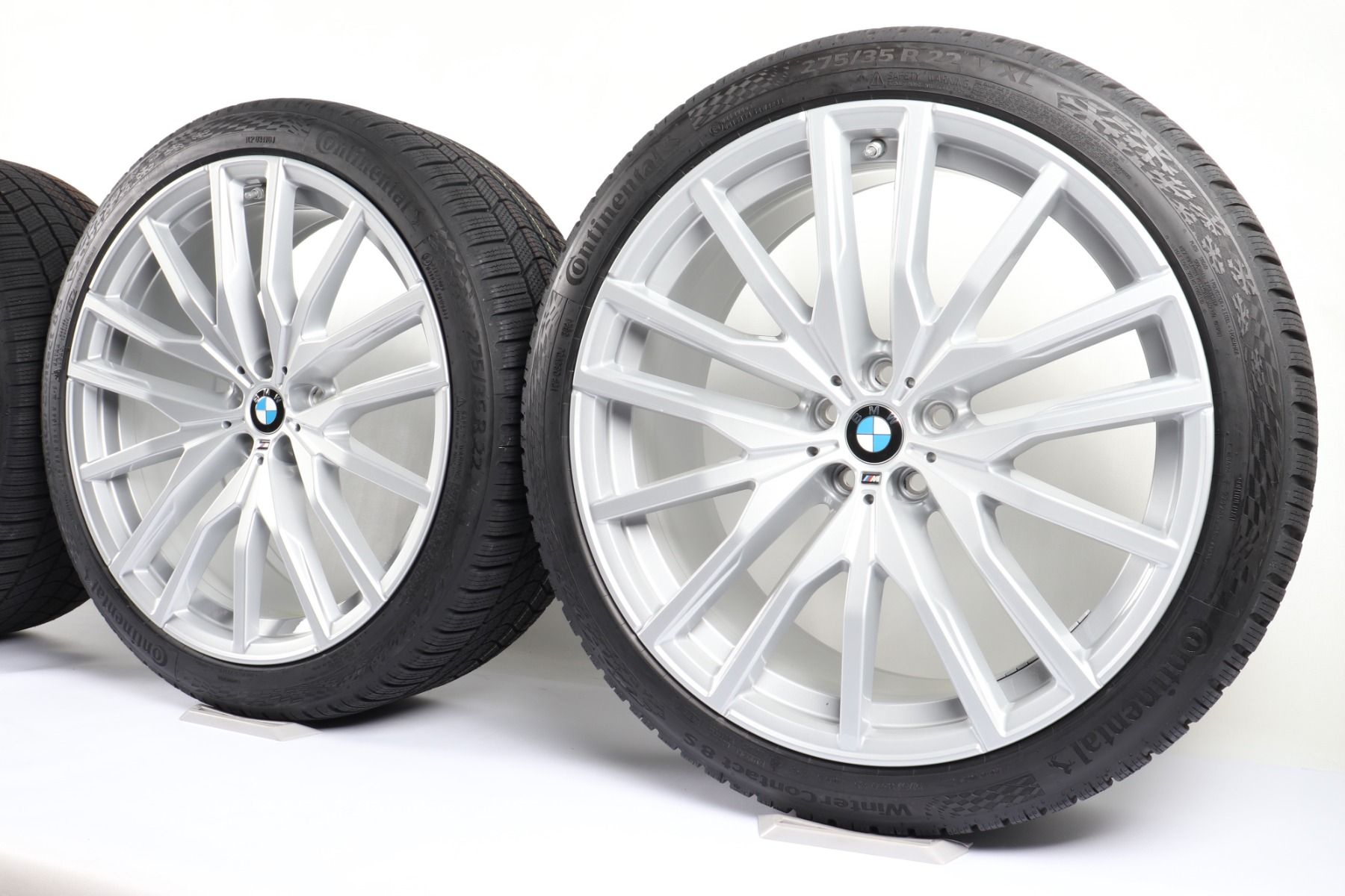 BMW Winterkompletträder X5 G05 X6 G06 22 Zoll Styling 742 M Doppelspeiche