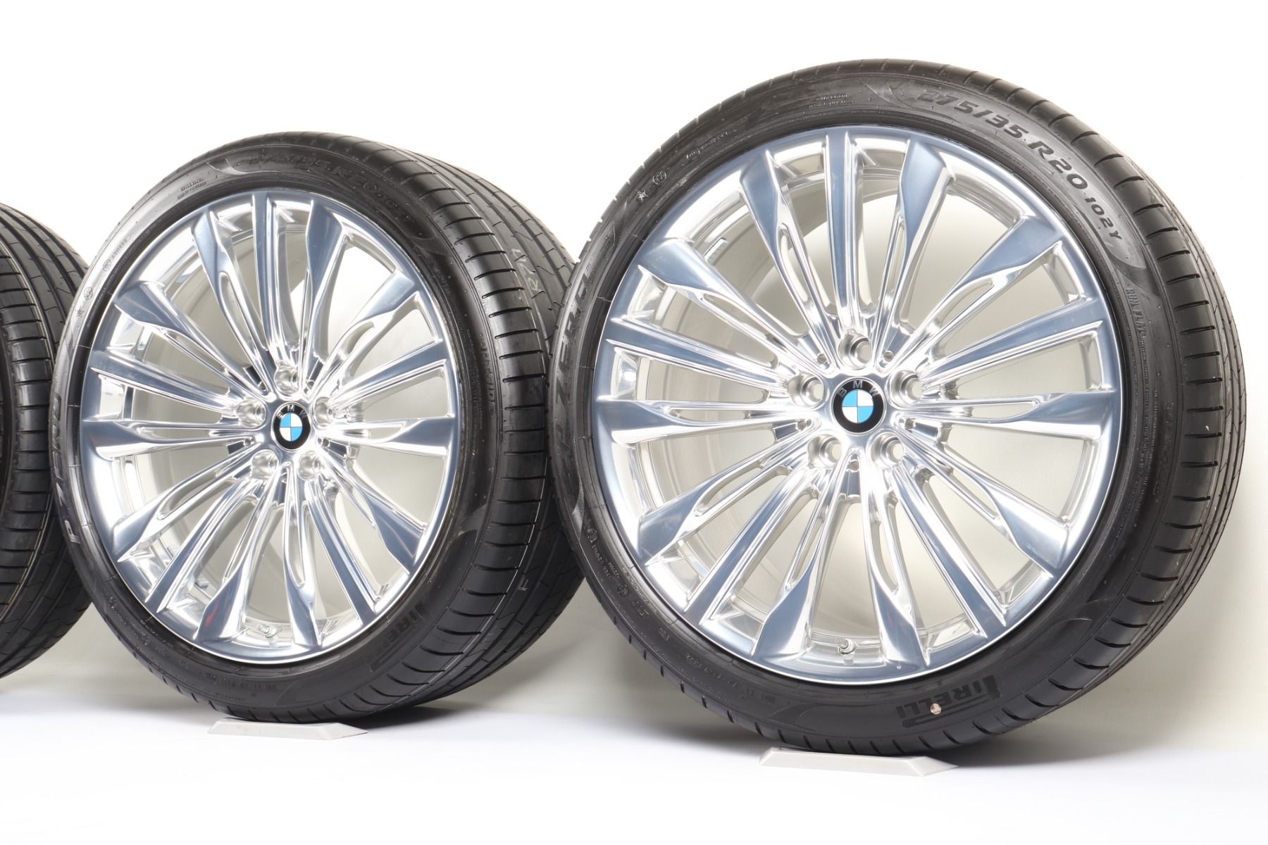 BMW Sommerkompletträder 6er G32 7er G11 G12 20 Zoll Styling 646 W-Speiche
