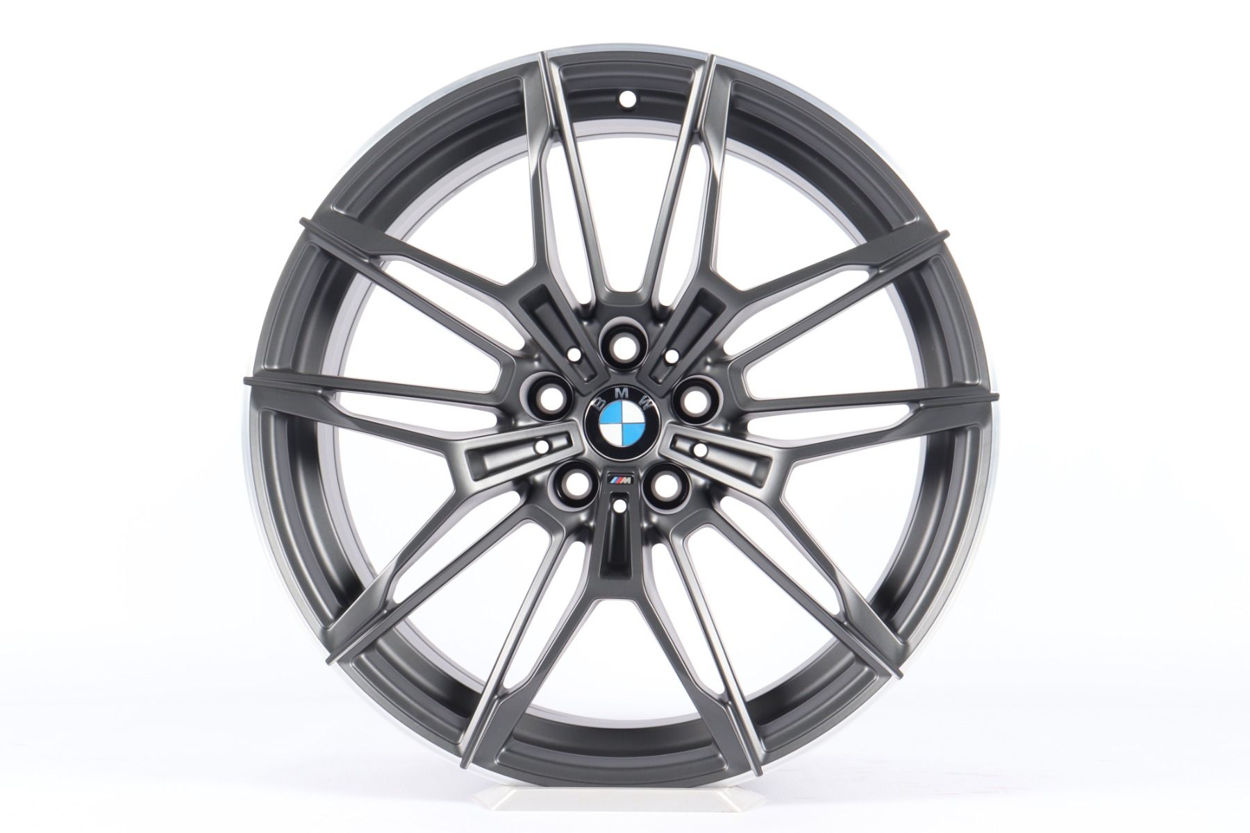 1x Vorderachse BMW Alufelge M2 G87 M3 G80 G81 M4 G82 G83 19 Zoll Styling 825 M Doppelspeiche