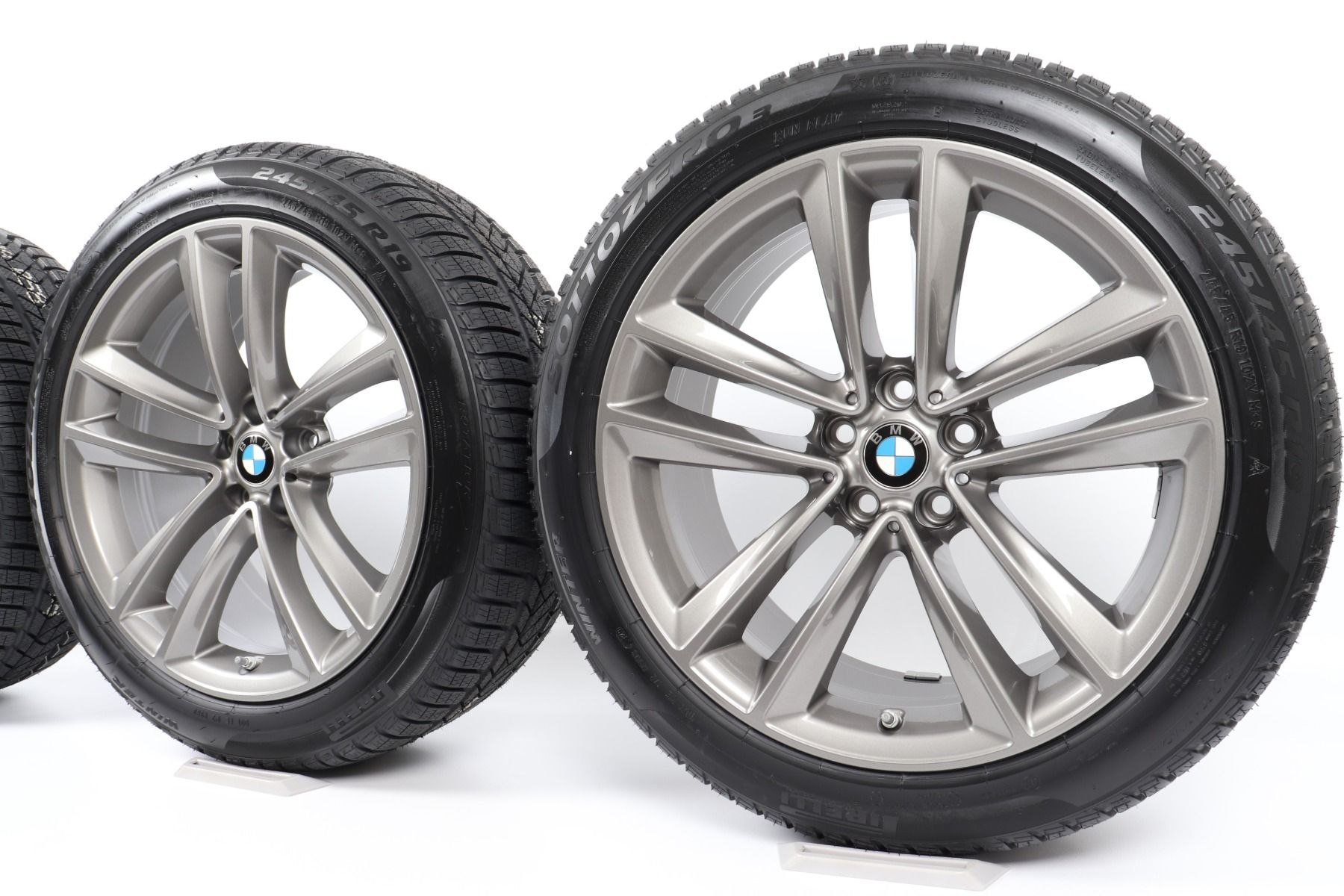 BMW Winterkompletträder 6er G32 7er G11 G12 19 Zoll Styling 630 Doppelspeiche