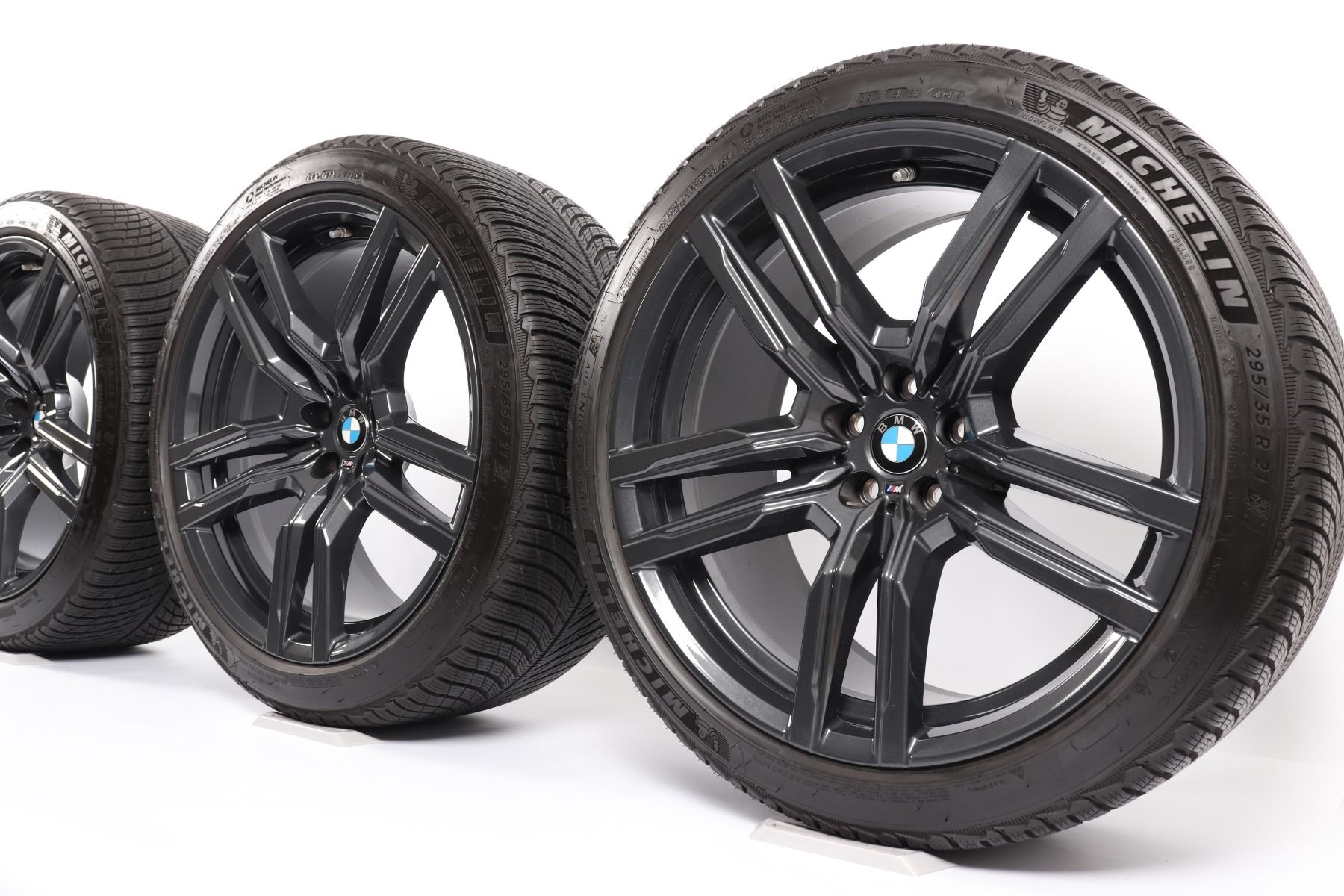BMW Winterkompletträder X5M F95 X6M F96 21 Zoll Styling 808 M Doppelspeiche