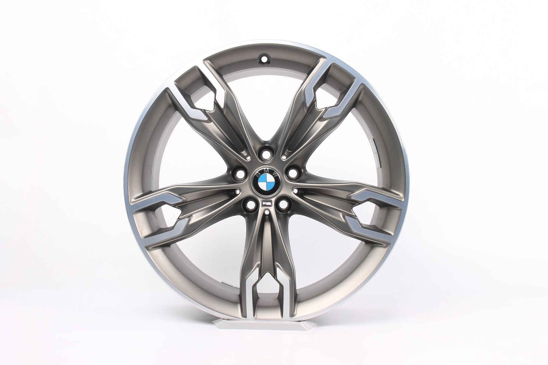 1x Vorderachse BMW Alufelge 5er G30 G31 20 Zoll Styling 668 M Doppelspeiche