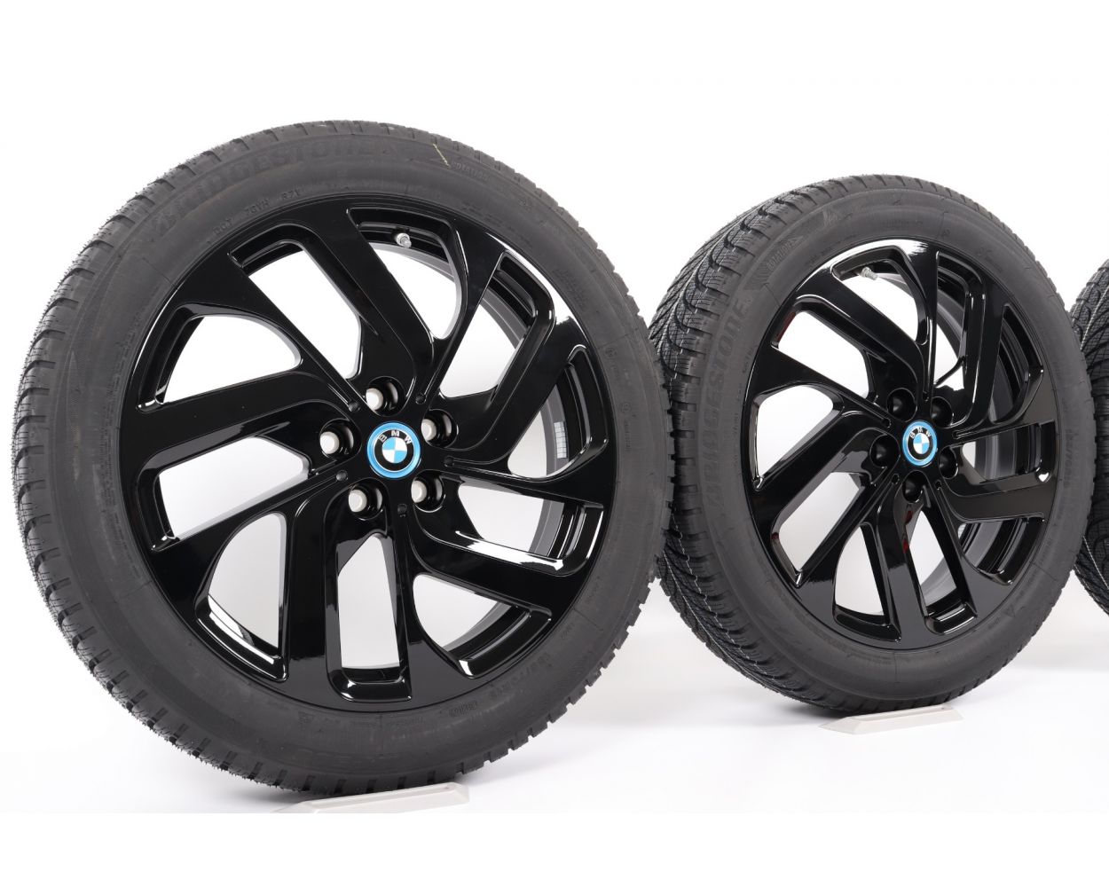 Bmw Winter Wheels I3 19 Zoll Turbinenstyling 428 Bicolor Schwarz Glanzgedreht