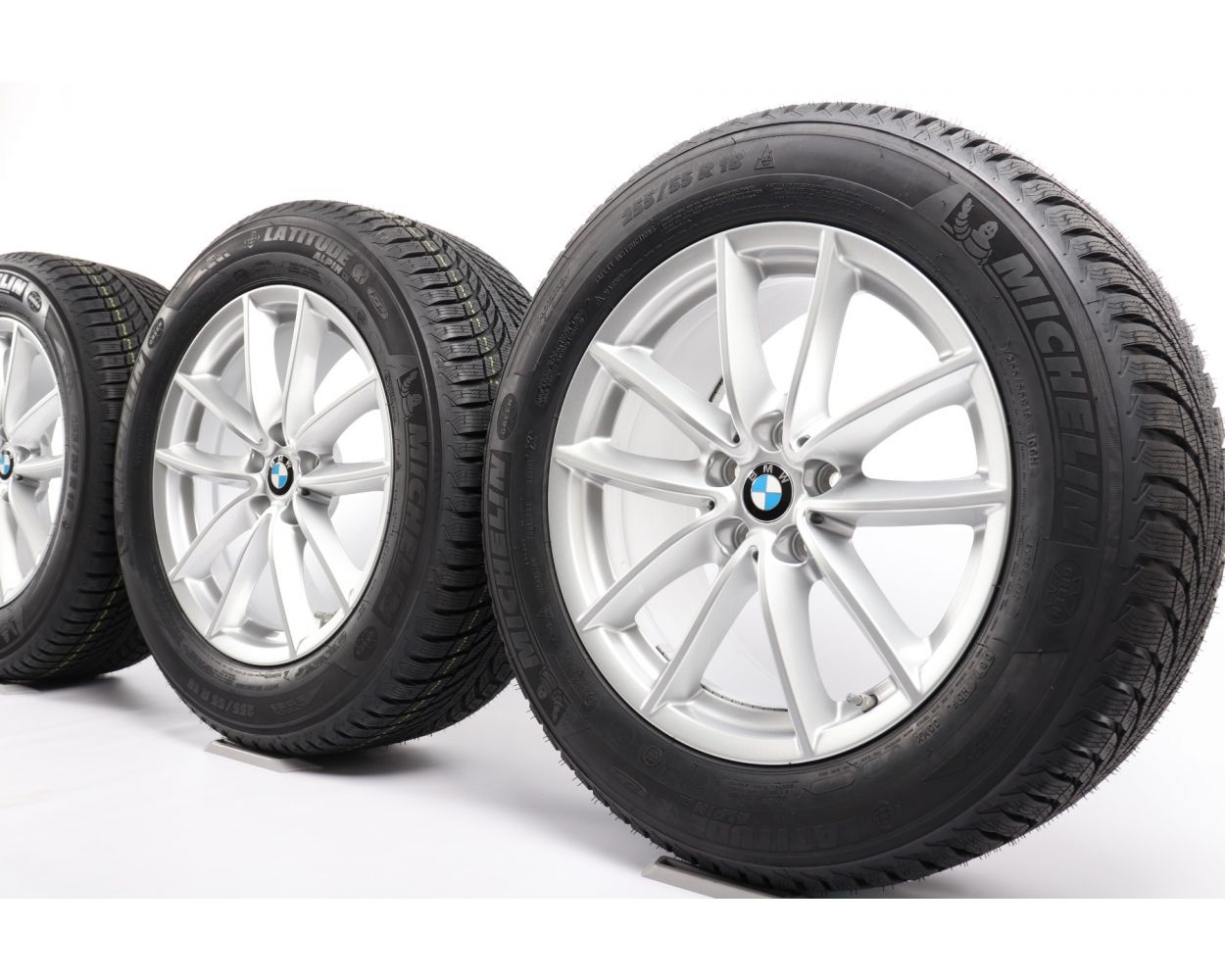 BMW Winter Wheels X5 G05 18 Zoll Vspoke 618 RDC Silber
