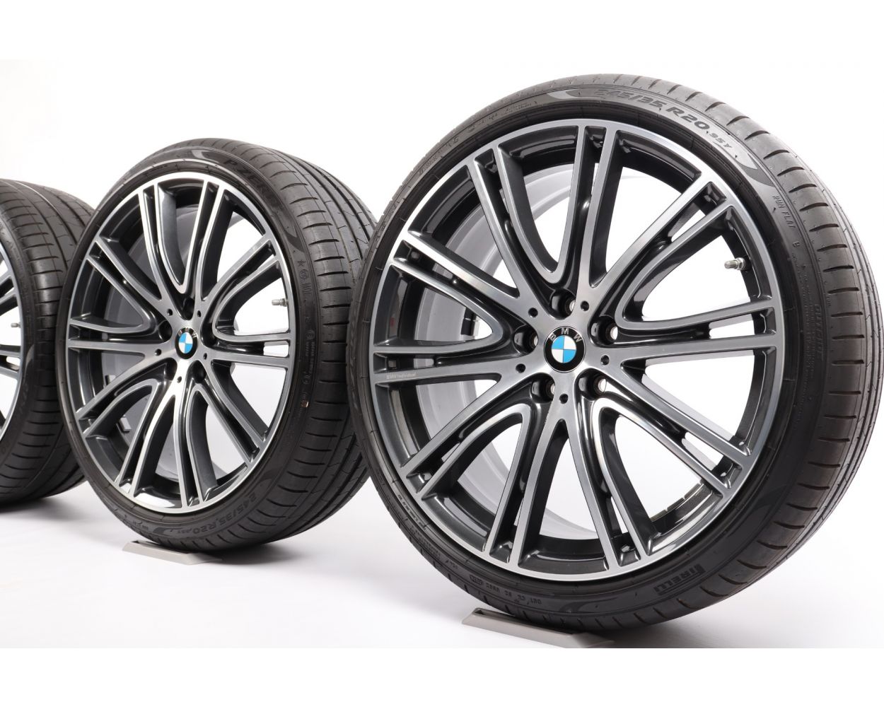 BMW Velgen met Zomerbanden 5 Serie G30 G31 20 Inch Styling 759i V-spaak