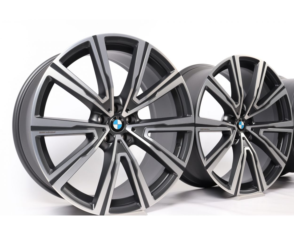 Original Bmw X5 G05 X6 G06 22 Zoll Alufelgen 742 M Doppelspeiche