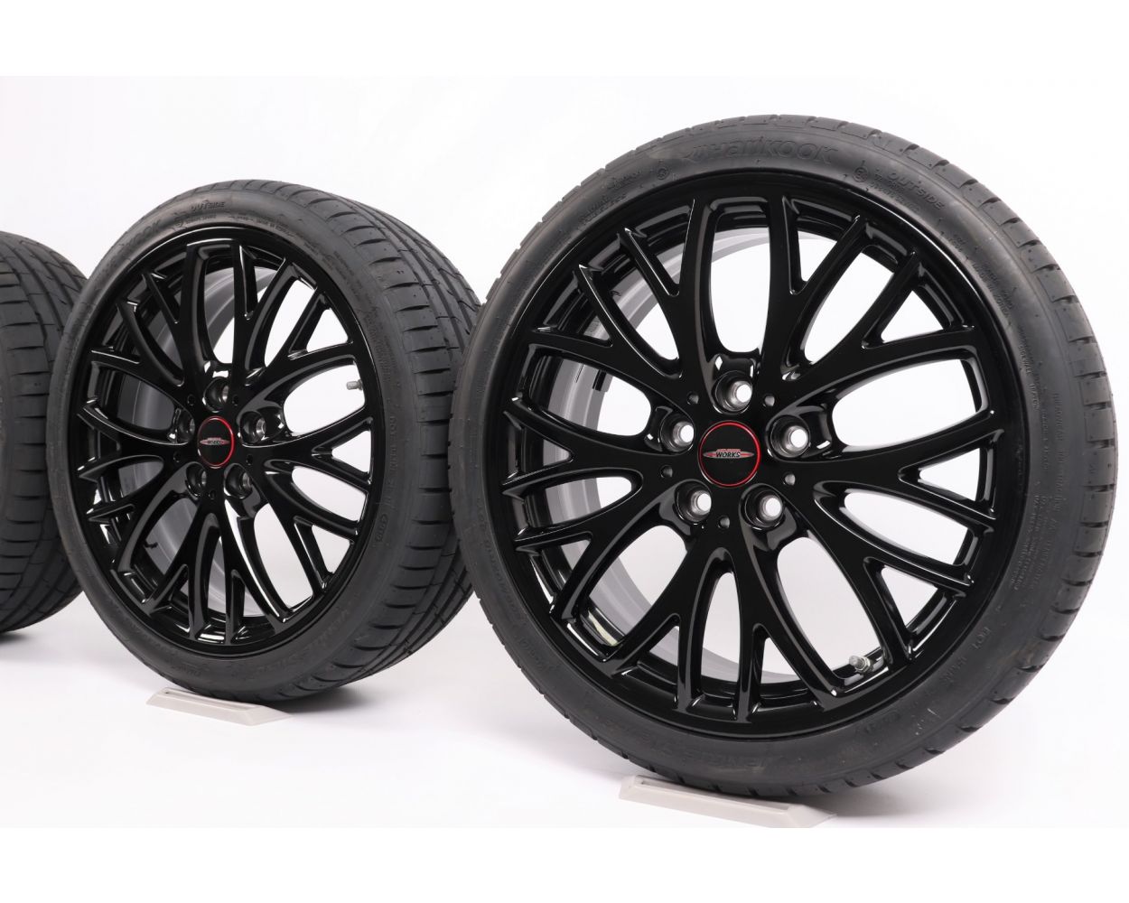 MINI Summer Wheels F55 F56 F57 18 Inch Styling JCW Cross Spoke 506