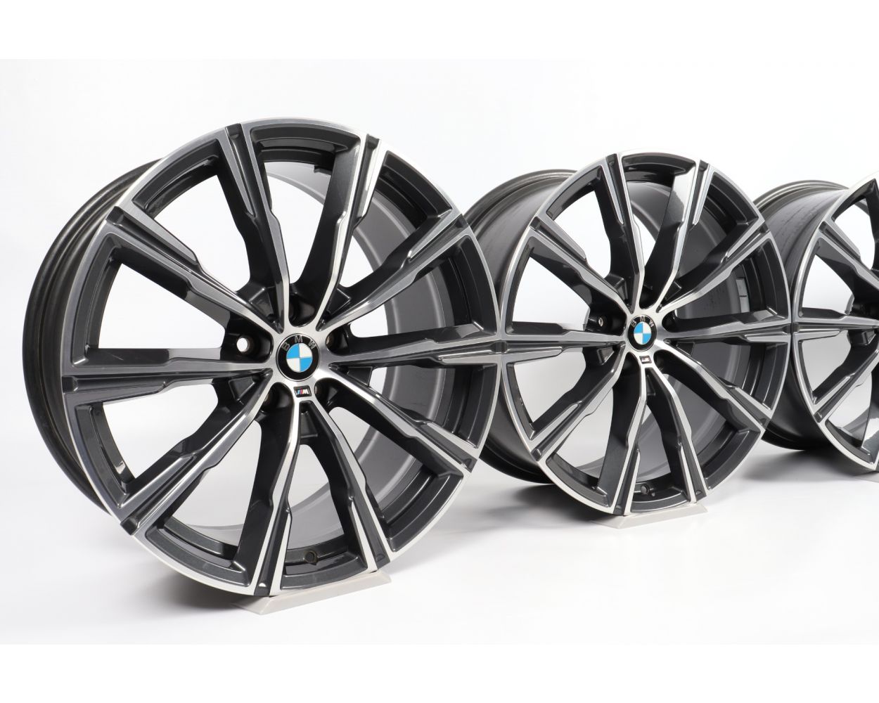 Original Bmw X5 G05 X6 G06 20 Zoll Alufelgen 740 M Sternspeiche Bicolor