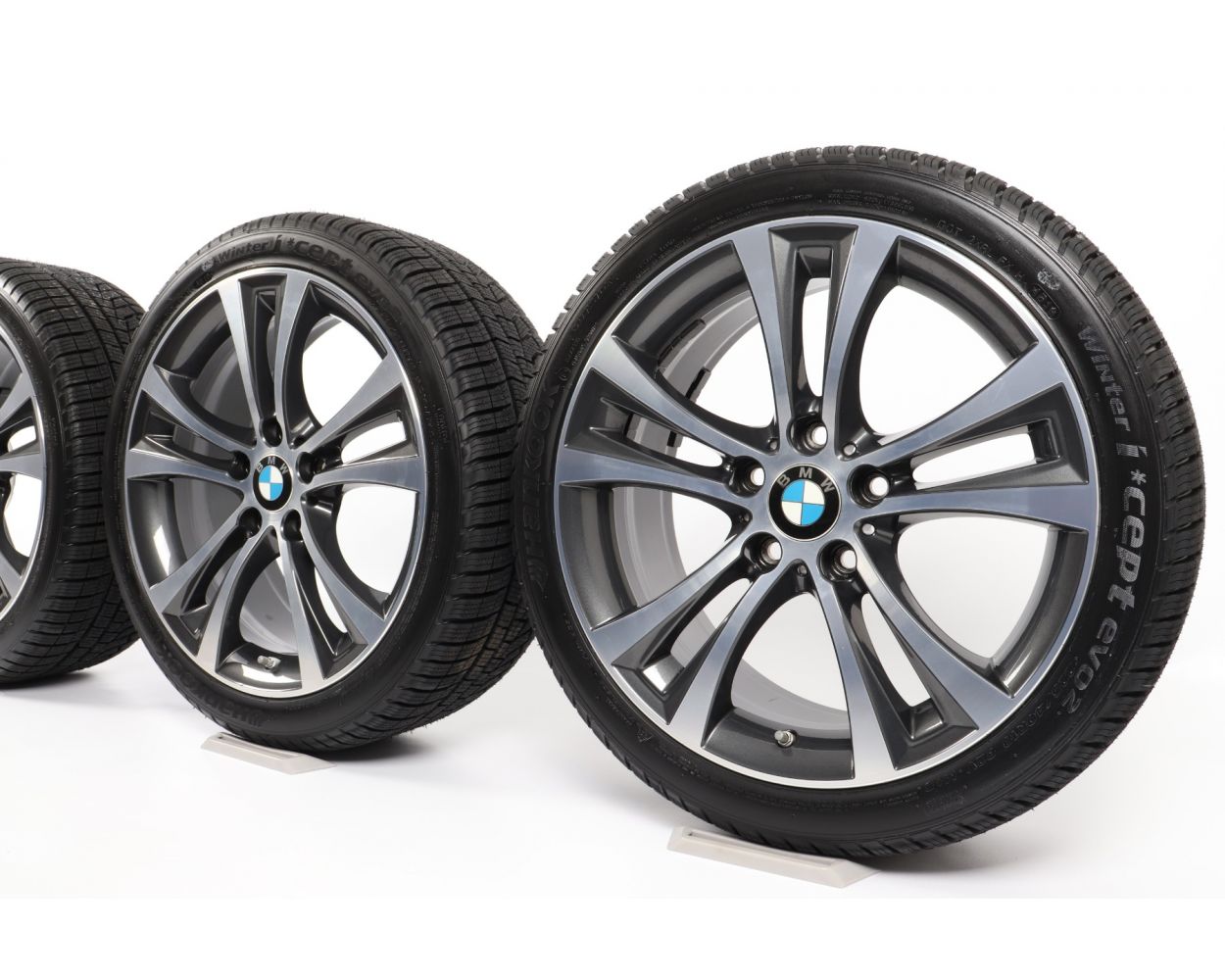 BMW Winter Wheels 1er F20 F21 2er F22 F23 18 Zoll 384 Double-spoke RDC ...
