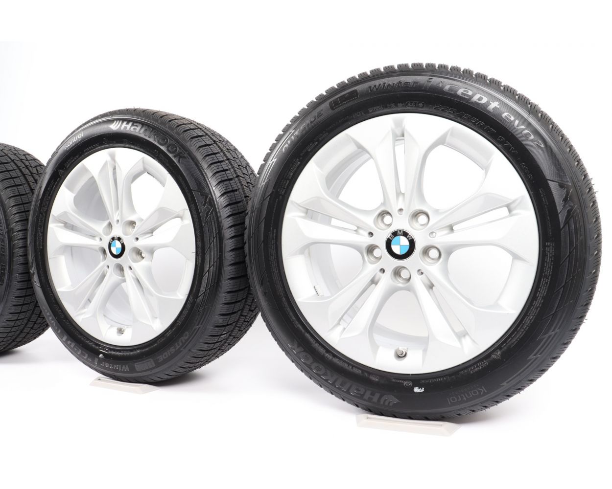 Bmw Winter Wheels X1 F48 17 Zoll 564 Double Spoke Rdc Silber