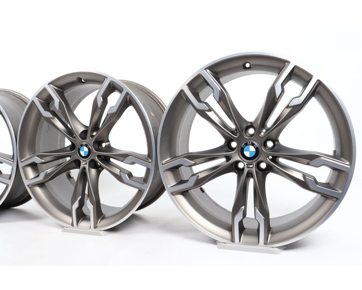 4x BMW Alloy Rims 5 Series G30 G31 20 Inch Styling 668 M Double-Spoke