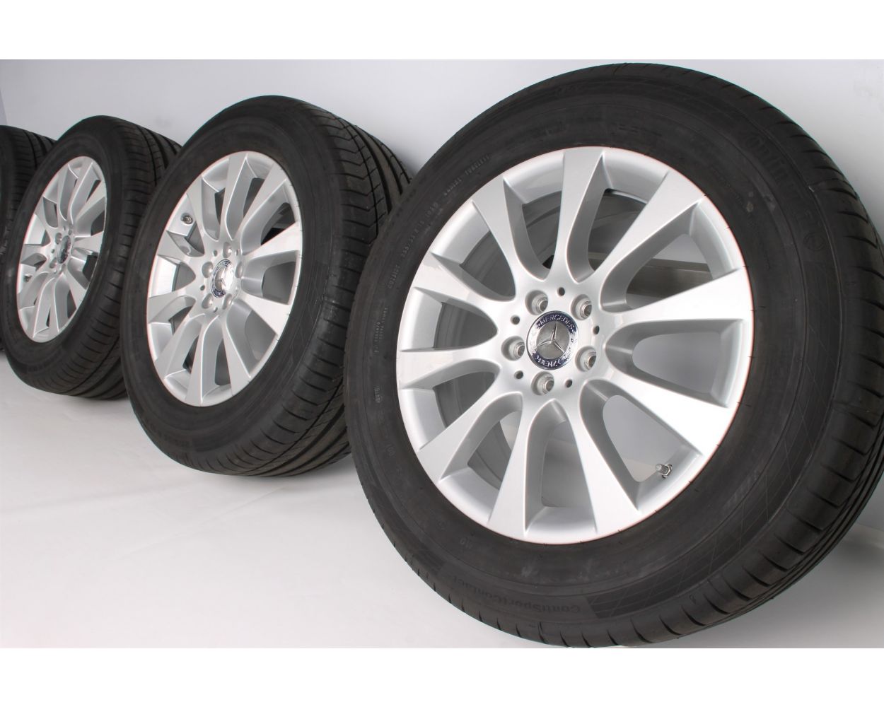 Original Mercedes Benz Ml Klasse 18 Zoll Sommerradsatz 10 Speiche Titansilber