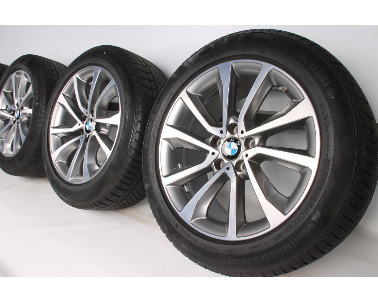 BMW Winterkompletträder X6 F16 19 Zoll 595 V Speiche RDC