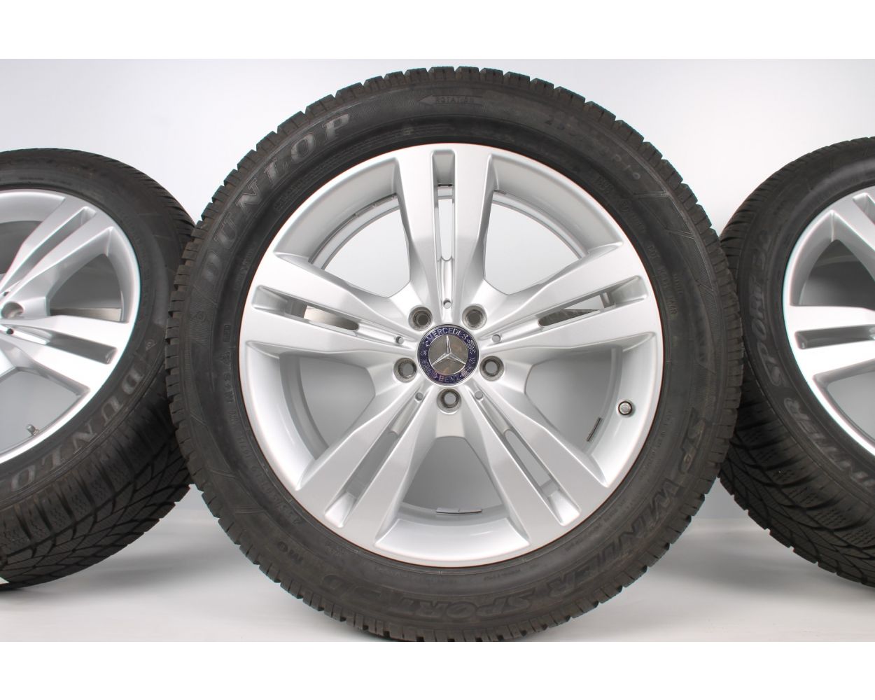 Original Mercedes Benz Ml Klasse 19 Zoll Winterradsatz 5 Doppelspeiche Titansilber