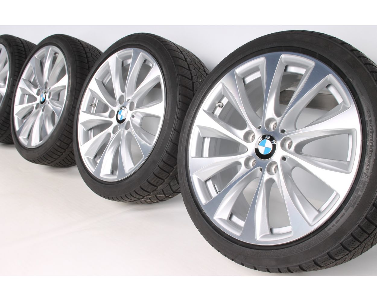 BMW Winter Wheels 1er F20 F21 2er F22 F23 18 Zoll 387 V-spoke RDC bicolor