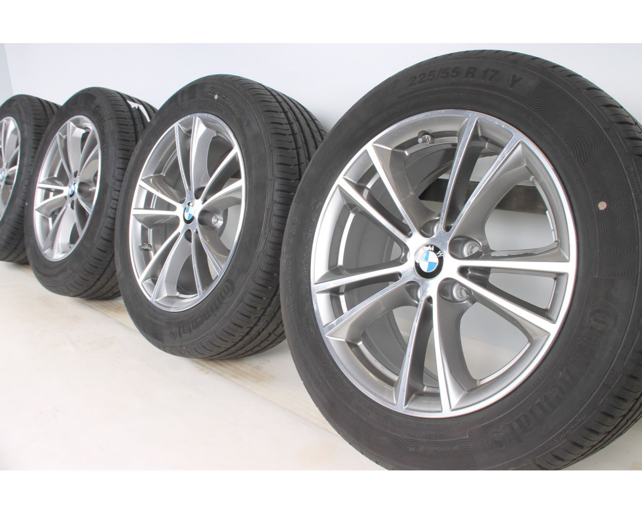 BMW Summer Wheels 5er G30 G31 17 Zoll Alufelgen V-spoke 631 Bicolor