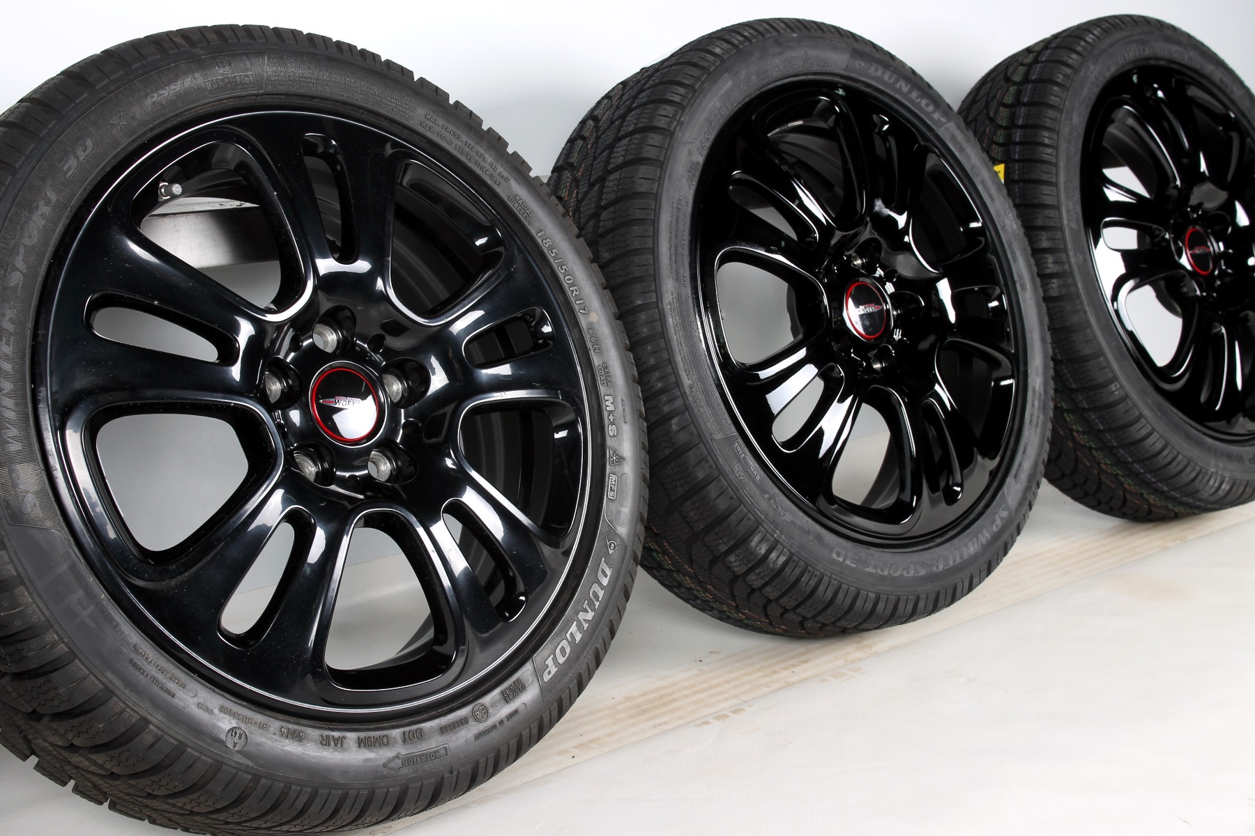 Original Mini F55 F56 F57 17 Zoll Alufelgen JCW Double Spoke 510 Winterräder RDC | eBay